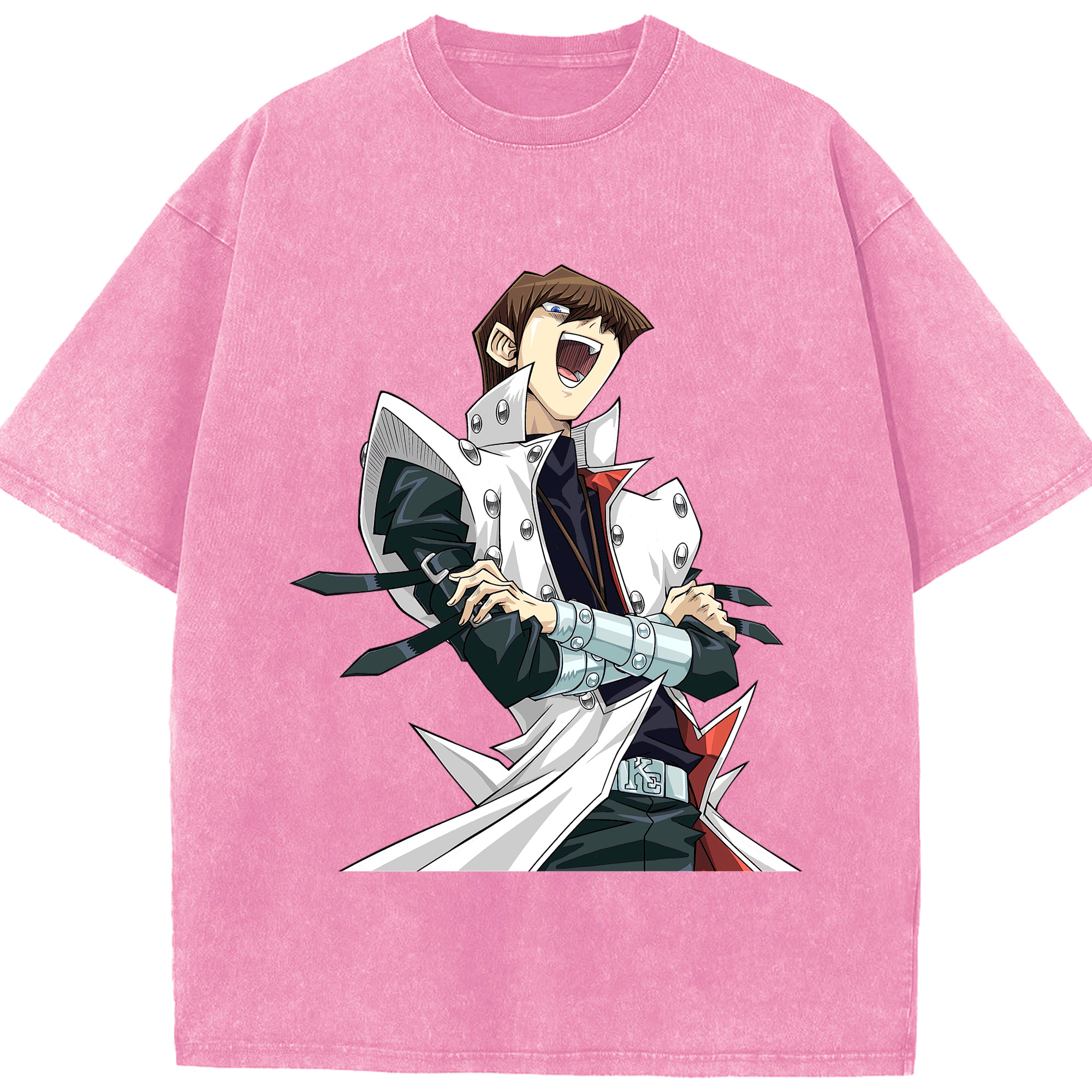 （画像用） 遊☆戯☆王 Yu-Gi-Oh! 綿100% ヴィンテージ風 半袖Tシャツ（フロントプリント）
